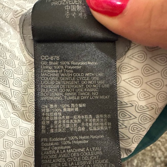 Marmot Girl's Precip Eco Jacket Kids Rain Jacket Size Small Like New - Picture 3 of 5